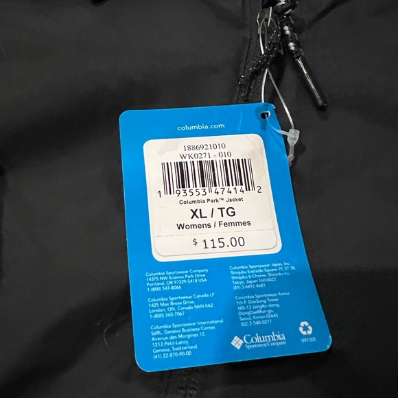 Columbia Rain / coat jacket. Women’s XL - Picture 1 of 4